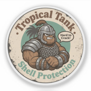 Vintage Shell Protection Coconut Fighter