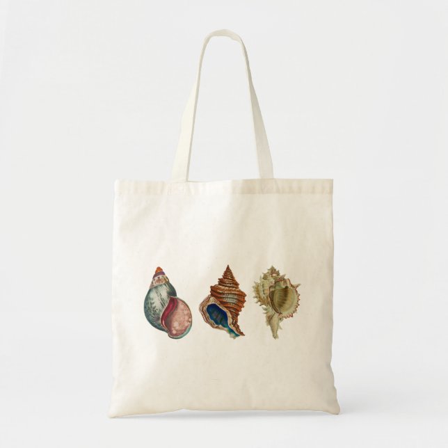 Vintage Shells Tote Bag (Front)