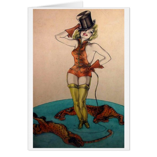 Vintage - She's a Circus Ringmaster, (Front)