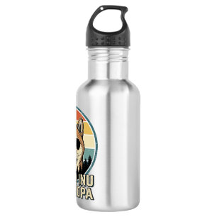Vintage Shiba Inu Grandpa Dog Shirt Design_1 532 Ml Water Bottle