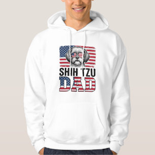 Vintage Shih Tzu Dad Patriotic Dog Shirt Design_1