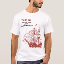 Vintage Ship Sketch T-Shirt