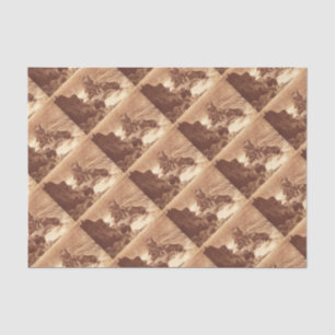 Vintage Shipwreck - Sailing Ship Antique Photo Tissue Paper