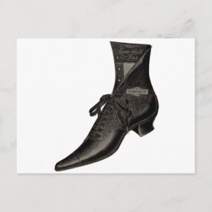 Vintage Shoe 1 Postcard