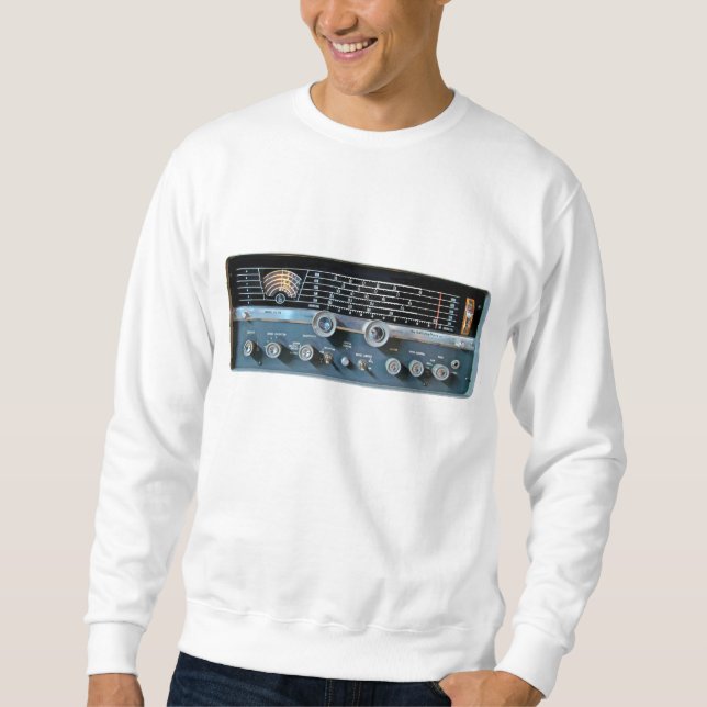 Vintage Short Wave Radio Sweatshirt (Front)