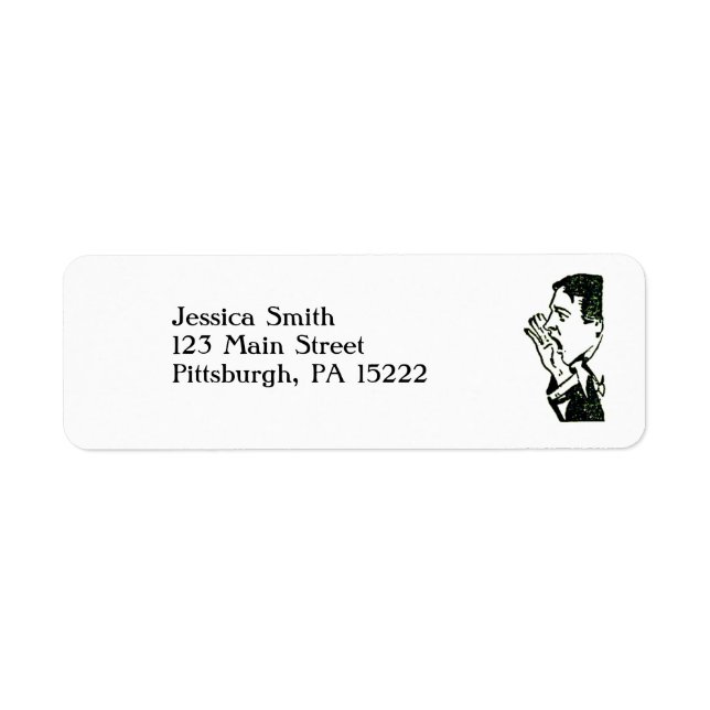 Vintage Shouting Man (Front)