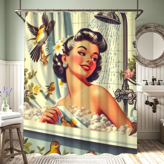 Vintage Shower Pin Up (Creator Uploaded)