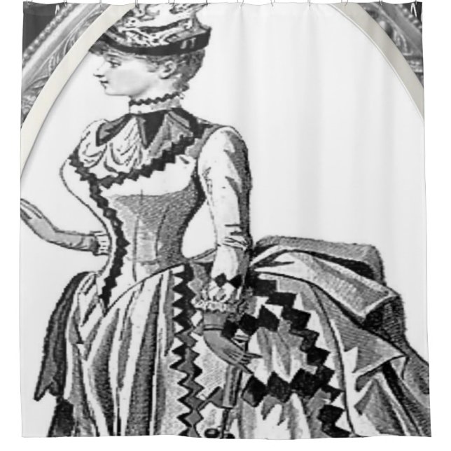 Vintage showercurtain (Front)