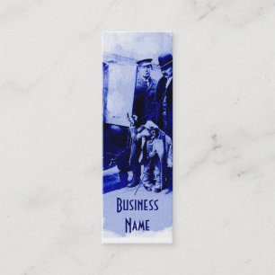 Vintage Signet de chimpanzé Cartes de visite