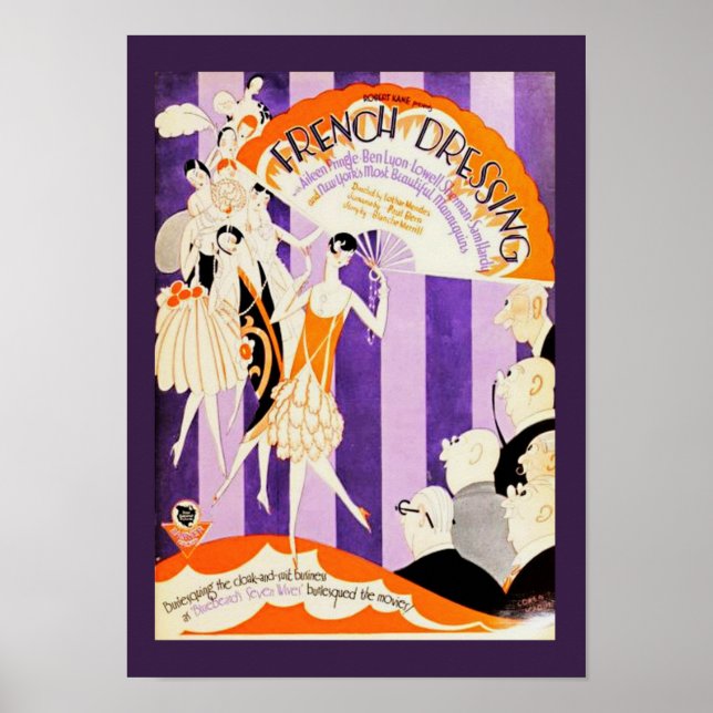 Vintage Silent Film Poster (Front)