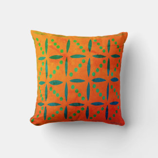 Vintage Simple Floral Throw Pillow