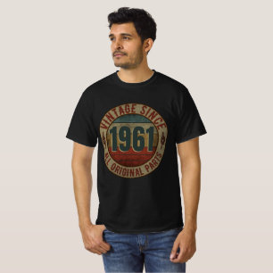 VINTAGE SINCE 1961 ALL ORIGINAL PARTS T-Shirt