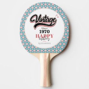 Vintage since - 1970 ping pong paddle
