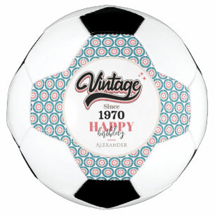 Vintage since - 1970 soccer ball