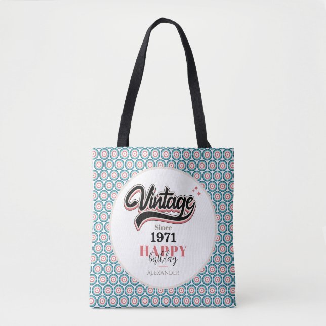 Vintage since - 1971 tote bag (Front)