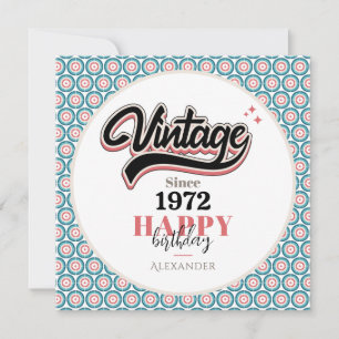 Vintage since - 1972