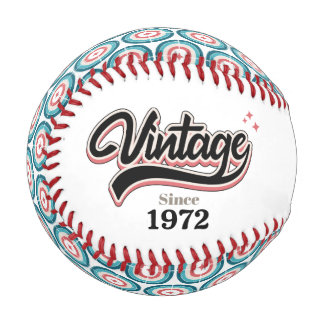 Vintage since - 1972 baseball