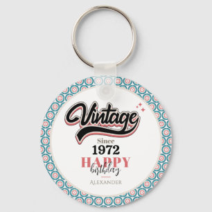 Vintage since - 1972 keychain