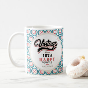 Vintage since - 1973 coffee mug