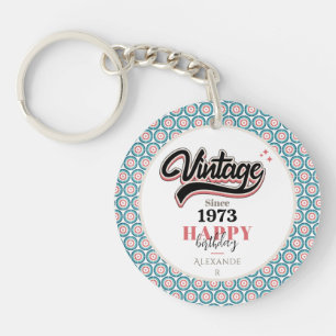 Vintage since - 1973 keychain
