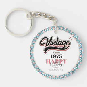 Vintage since - 1975 keychain