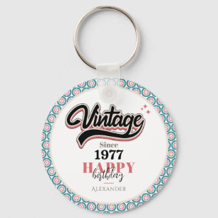 Vintage since - 1977 keychain