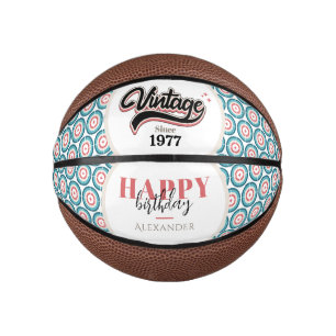 Vintage since - 1977 mini basketball