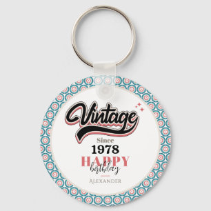 Vintage since - 1978 keychain