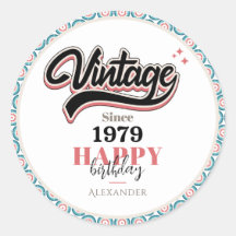 Vintage since - 1979