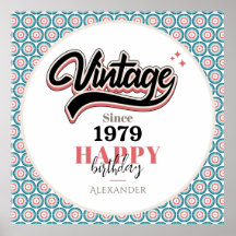 Vintage since - 1979