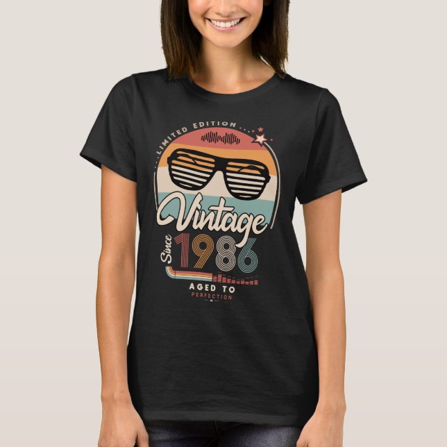 Vintage since 1986 T-Shirt (Front)