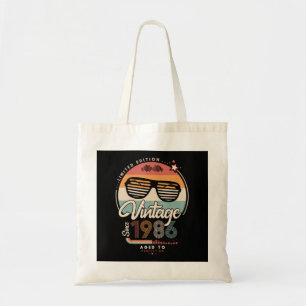 Vintage since 1986 tote bag