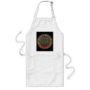 VINTAGE SINCE 1992 ALL ORIGINAL PARTS LONG APRON
