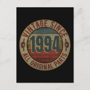 VINTAGE SINCE 1994 ALL ORIGINAL PARTS. POSTCARD