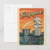 Vintage Singapore The Merlion mascot  gifts