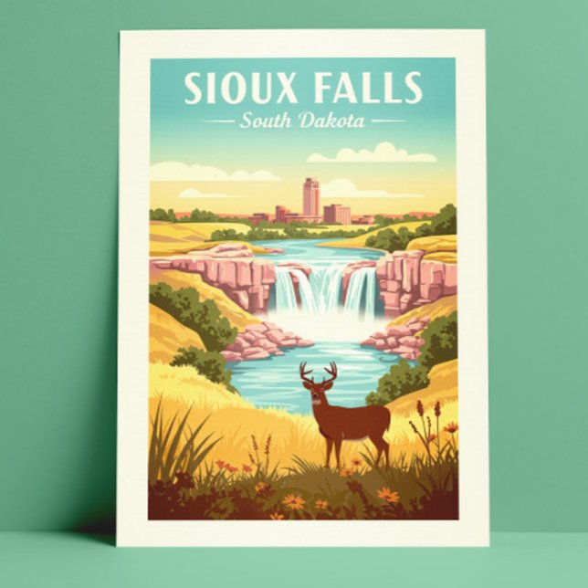 Vintage Sioux Falls South Dakota Postcard (Creator Uploaded)