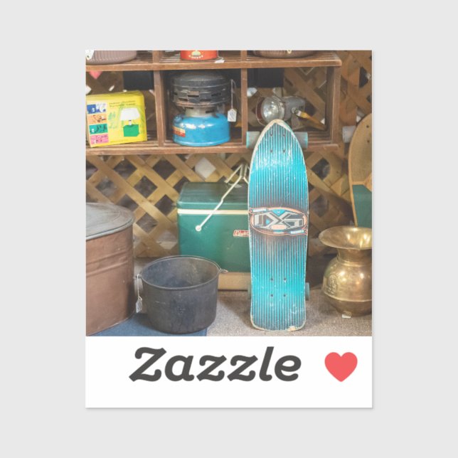 Vintage Skateboard (Sheet)