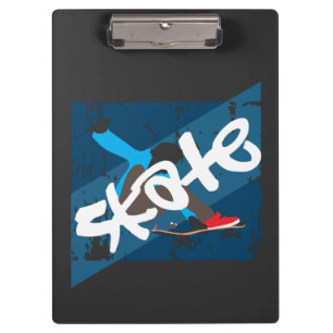 Vintage Skateboard Clipboard