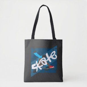 Vintage Skateboard Tote Bag