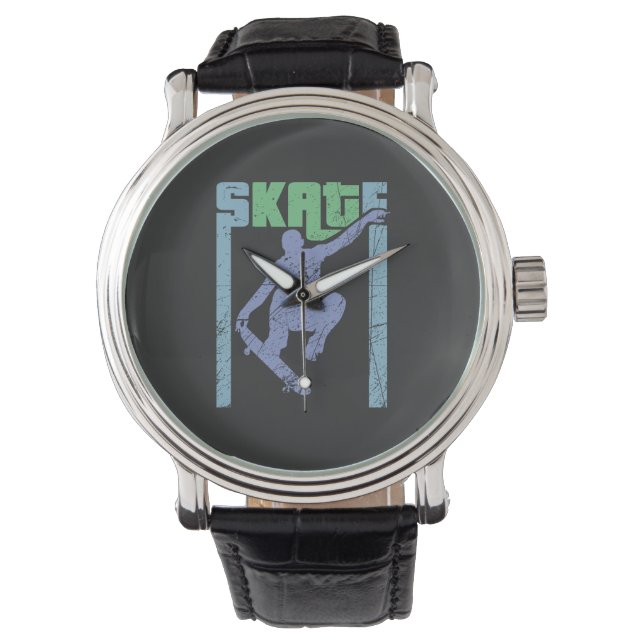 Vintage Skateboard Watch (Front)