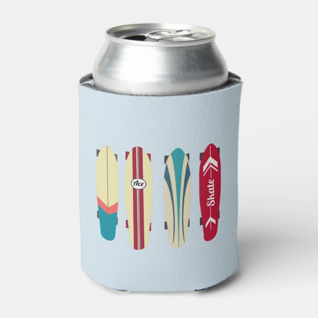 Vintage Skateboards Can Cooler (Can Front)