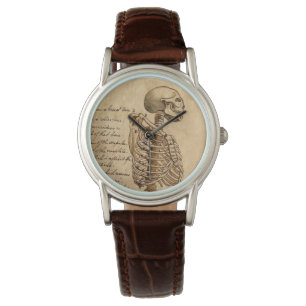 vintage skeleton watch