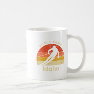 Vintage Ski Bogus Basin Idaho Mountain Coffee Mug