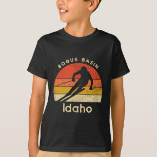 Vintage Ski Bogus Basin Idaho Mountain T-Shirt