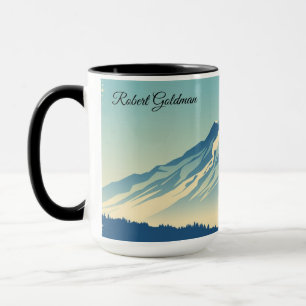 Vintage Ski Club Retro Apres-Ski Personalized Mug