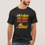Vintage Ski doo snowmobiles  T-Shirt<br><div class="desc">Vintage Ski doo snowmobiles  T-Shirt</div>
