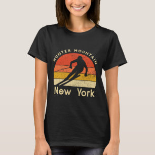 Vintage Ski Hunter Mountain New York Mountain  T-Shirt