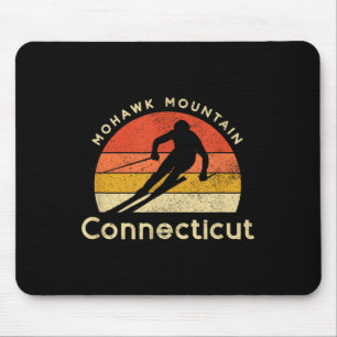 Vintage Ski Mohawk Mountain Connecticut Mountain Mouse Pad