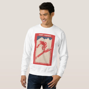Vintage Ski Quebec Resort Saint Sauveur Sweatshirt