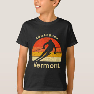Vintage ski sugarbush vermont mountain T-Shirt